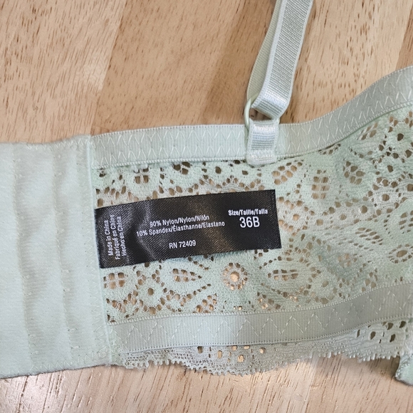 New✨️Mint Lace Push Up Bra - Picture 8 of 13